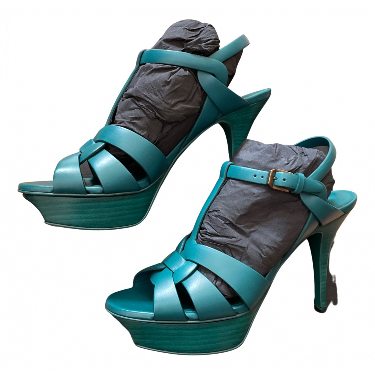 Tribute leather sandals Saint Laurent 